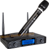 JBSystems JB Systems HF-Twin Receiver + HF-Mic récepteur UHF avec micro sans fil B08308 B08307 vue gauche