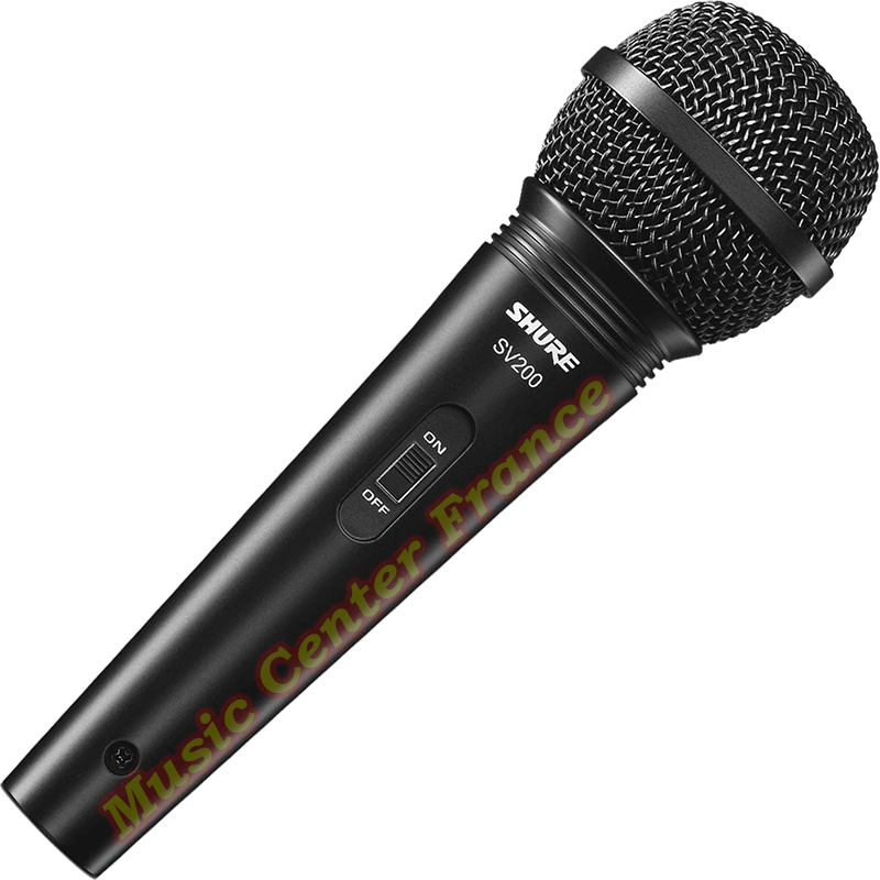 Shure SV200A micro main filaire avec fil music center france shop