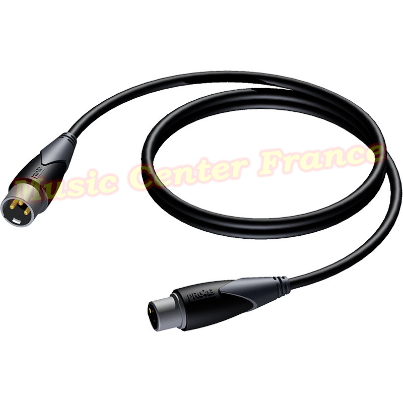 Procab CLD953 CLD 953 1 m cordon xlr-xlr xlr mâle vers xlr femelle vue1