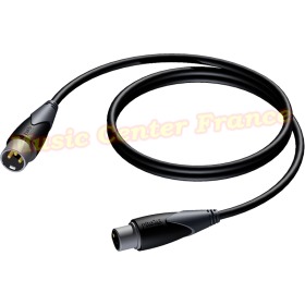 Procab CLD953 CLD 953 1,5 m cordon xlr-xlr xlr mâle vers xlr femelle vue1