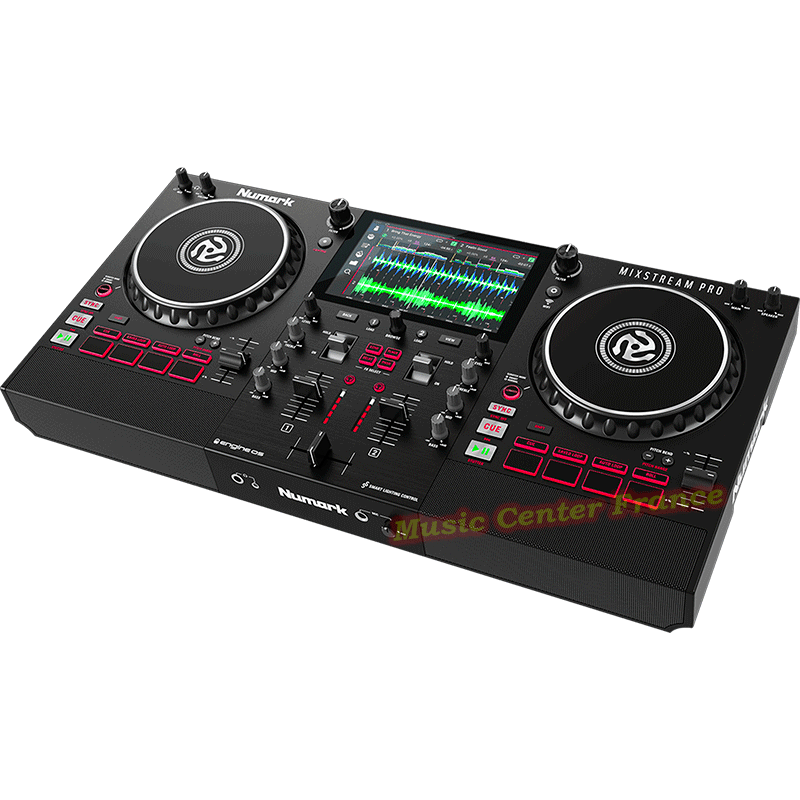 Numark Mixstream Pro contrôleur numérique console DJ autonome vue droite