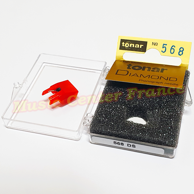 Tonar 568DS - 568-DS Audio-Technica National NEC Sanyo Thomson Toshiba diamant saphir stylus vue 10