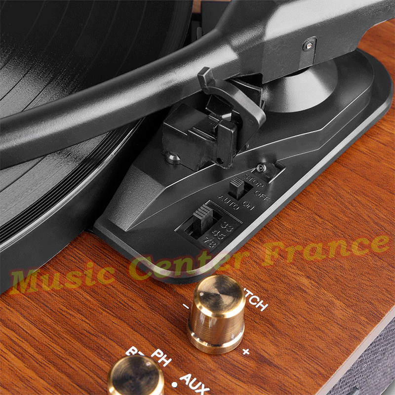 Fenton RP162D RP 162D platine vinyle disque USB Bluetooth HP intégré sélecteur vitesse