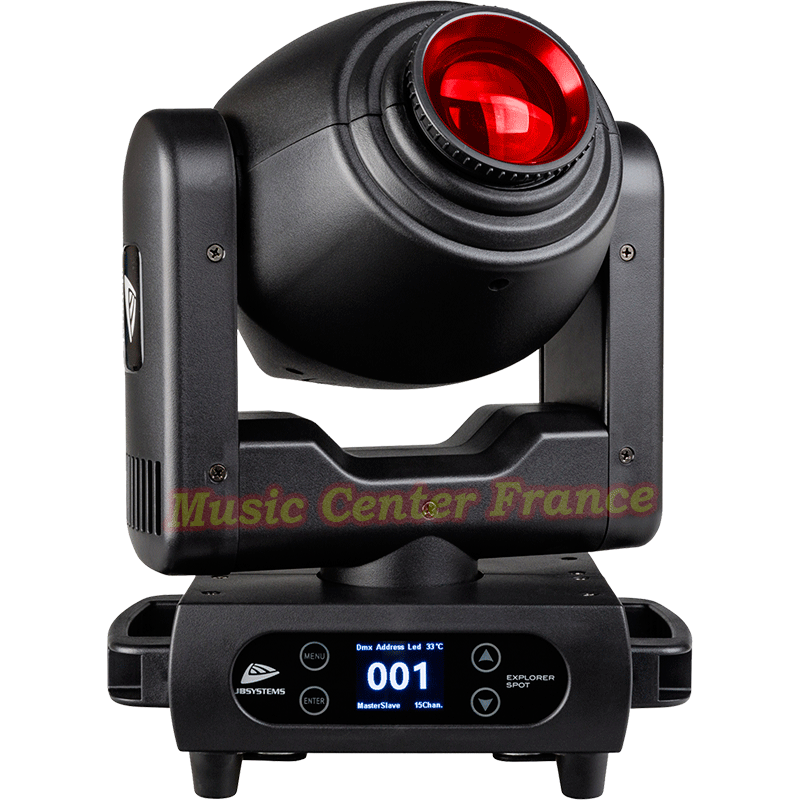 JBSystems - JB Systems Explorer Spot : lyre led 120w avec prisme B05543 red rouge