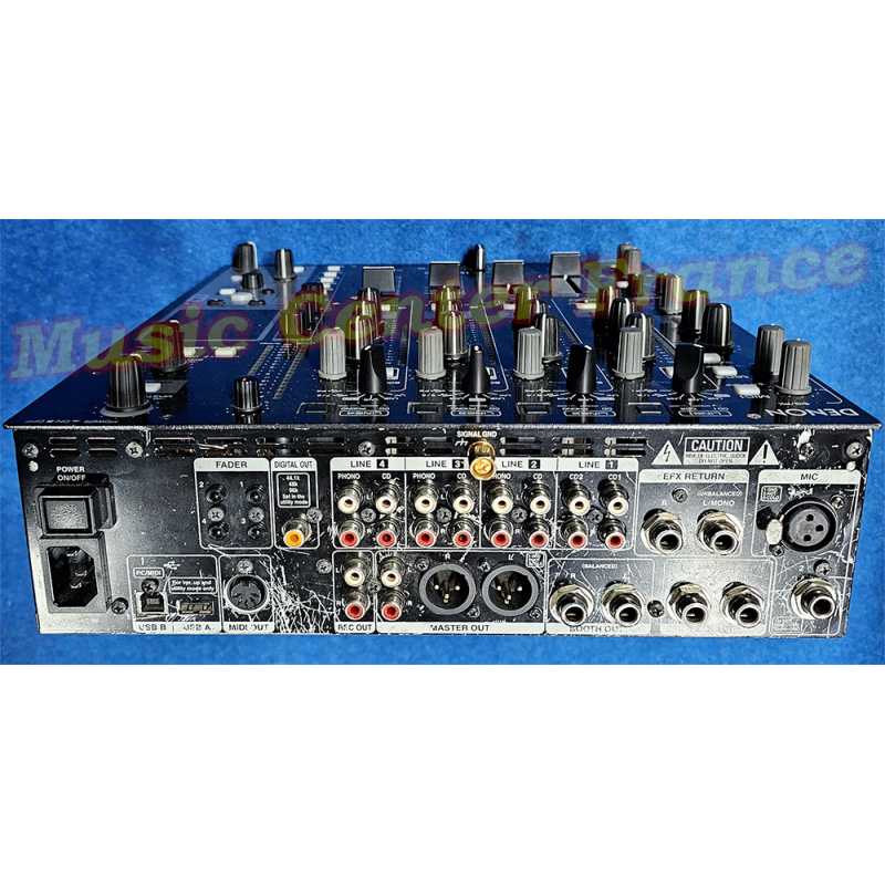 Denon DN-X 1600 DNX 1600 DN-X1600 DNX1600 table de mixage occasion dos connectique