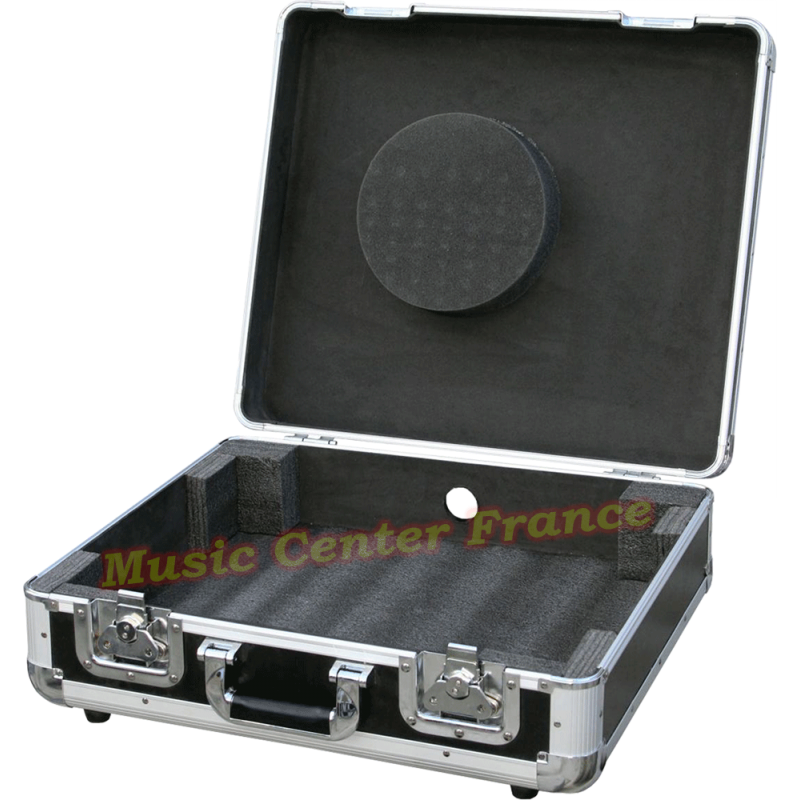 JVCase JV Case TT Case B03206 flightcase pour platine vinyle Audiophony Denon Numark Pioneer Reloop Synq Technics open vud