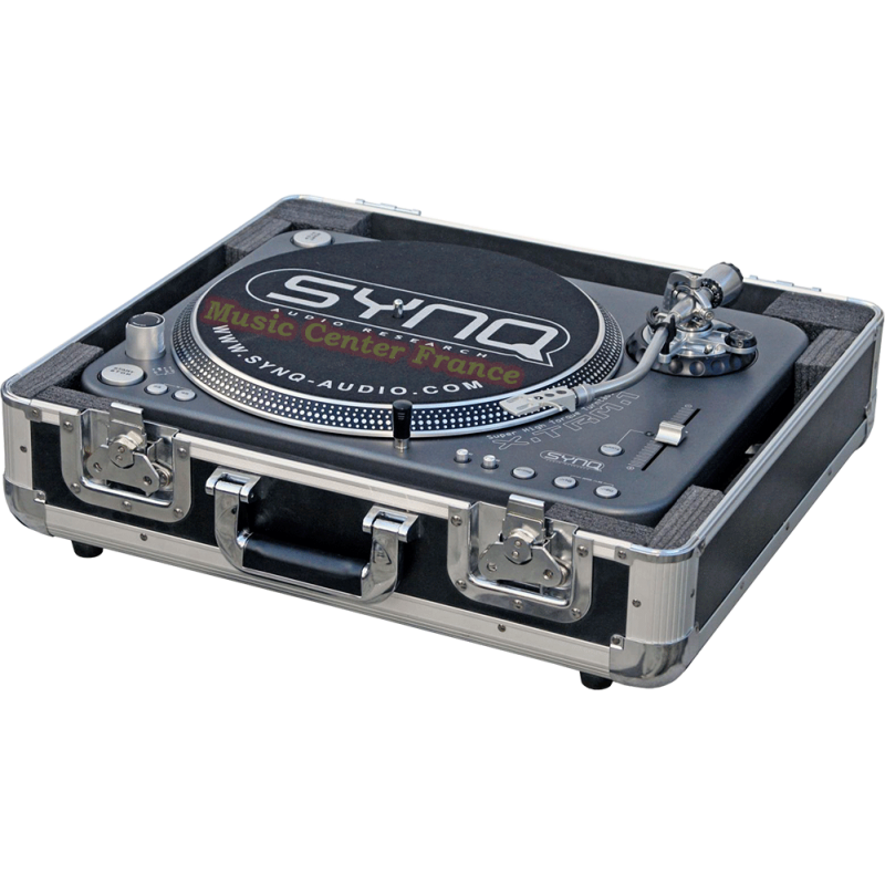 JVCase JV Case TT Case B03206 flightcase pour platine vinyle Audiophony Denon Numark Pioneer Reloop Synq Technics XTRM-1 vud