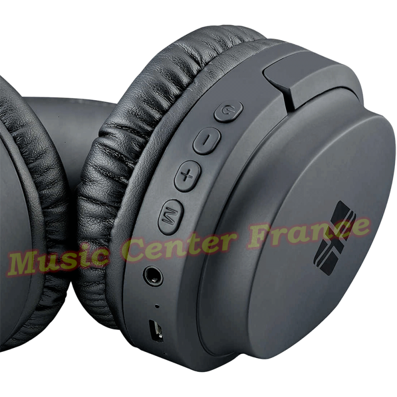 NEXT X4-BT Black Noir casque sans fil Bluetooth BT micro SD radio FM entrée AUX vue 05