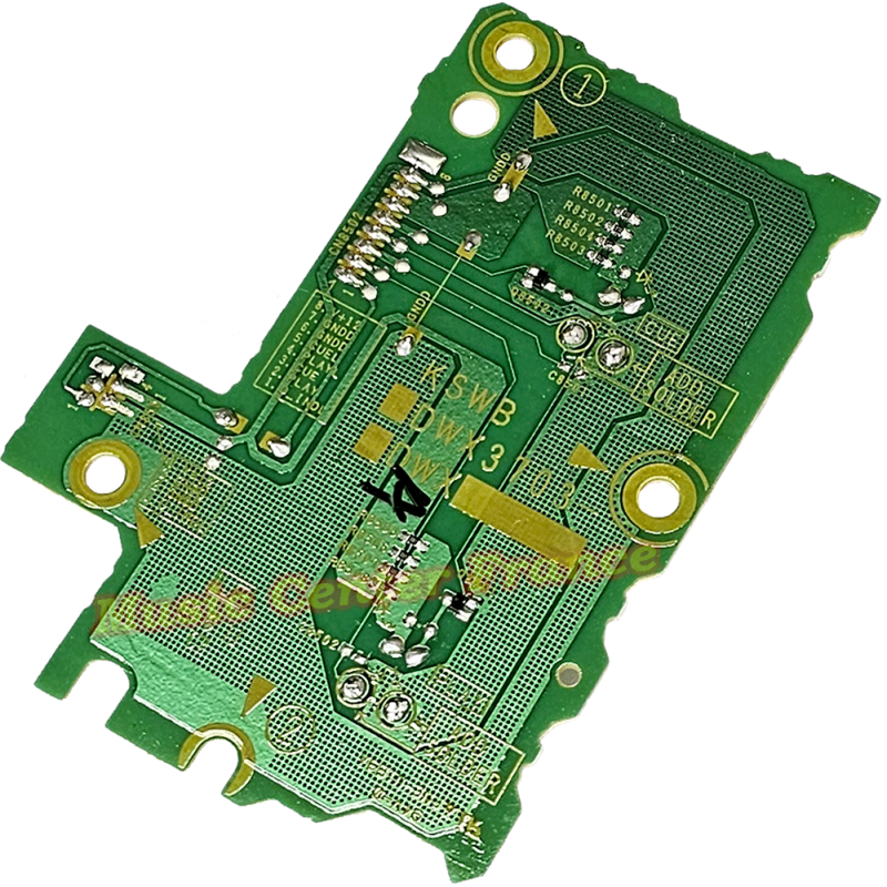 Pioneer DWX3703 DWX-3703 touches Play-Cue avec circuit imprimé (PCB) Pioneer CDJ2000-Nexus2 CDJ-Tour1 vue dos vud