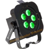 ADJ  American Audio projecteur FLAT PAR QA5X vue gauche verte