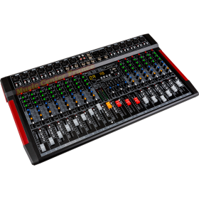 JBSystems LIVE16 JB Systems LIVE-16 console de mixage musicien 16 entrées 14 voies USB Bluetooth B08405 vue gauche