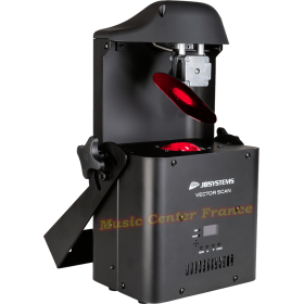 JBSystems - JB Systems Vector Scan - scanner à LED 100 w - code: B05544 vue gauche rouge