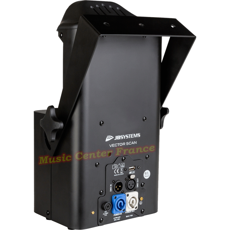 JBSystems - JB Systems Vector Scan - scanner à LED 100 w - code: B05544 vue dos