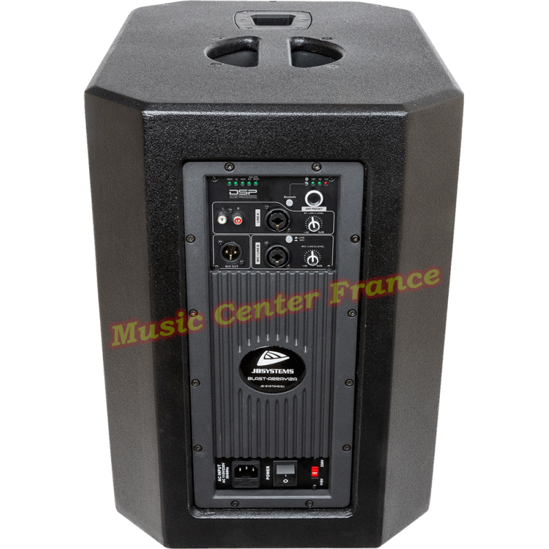 JBSystems JB Systems Blast Array 12A système son avec caisson de basses-sub et colonne-satellite vue03