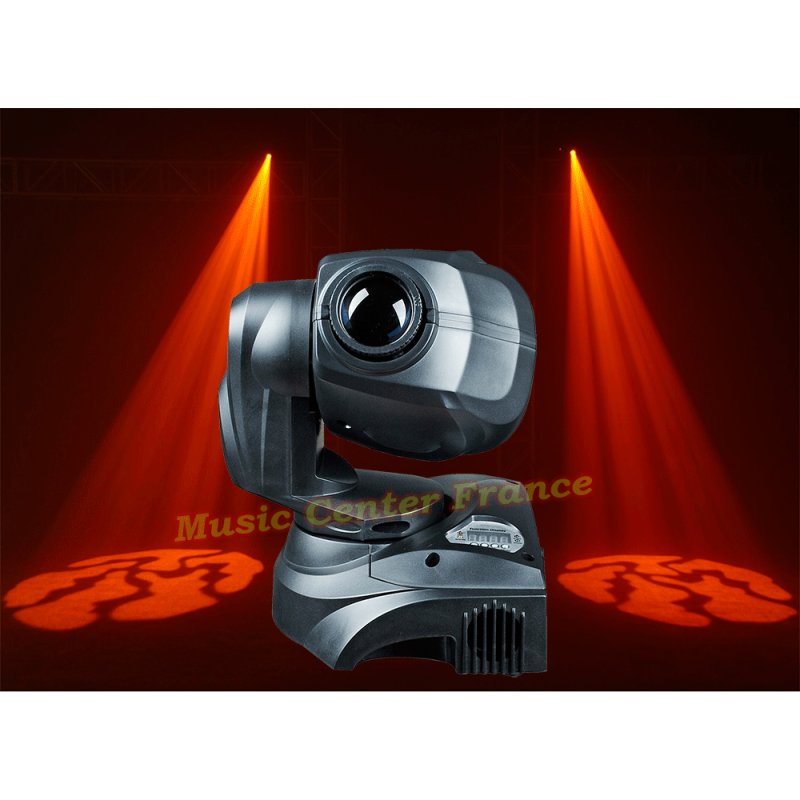 Systems Clubhead JB Systems Club Head lyre à led 25 w - 6 gobos rotatifs + roue de couleur rouge red
