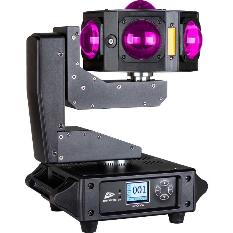 JBSystems - JB Systems UFO-X4 lyre style OVNI soucoupe volante biais rose pink