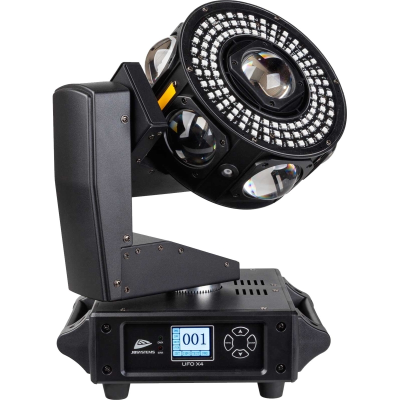JBSystems - JB Systems UFO-X4 lyre style OVNI soucoupe volante biais face