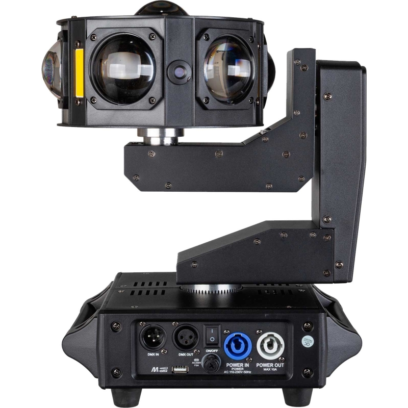 JBSystems - JB Systems UFO-X4 lyre style OVNI soucoupe volante connectique