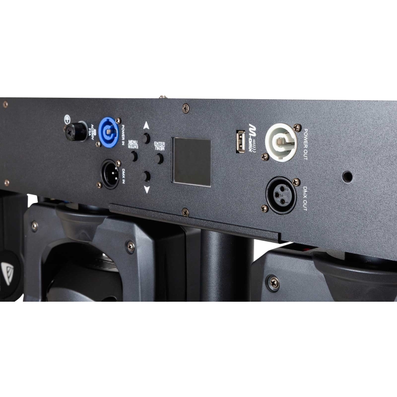 JBSystems - JB Systems Quadra Move - 4 lyres connectiques