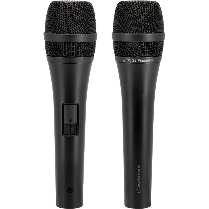 Audiophony Air S3 Presenter micro main dynamique supercardioïde vu2
