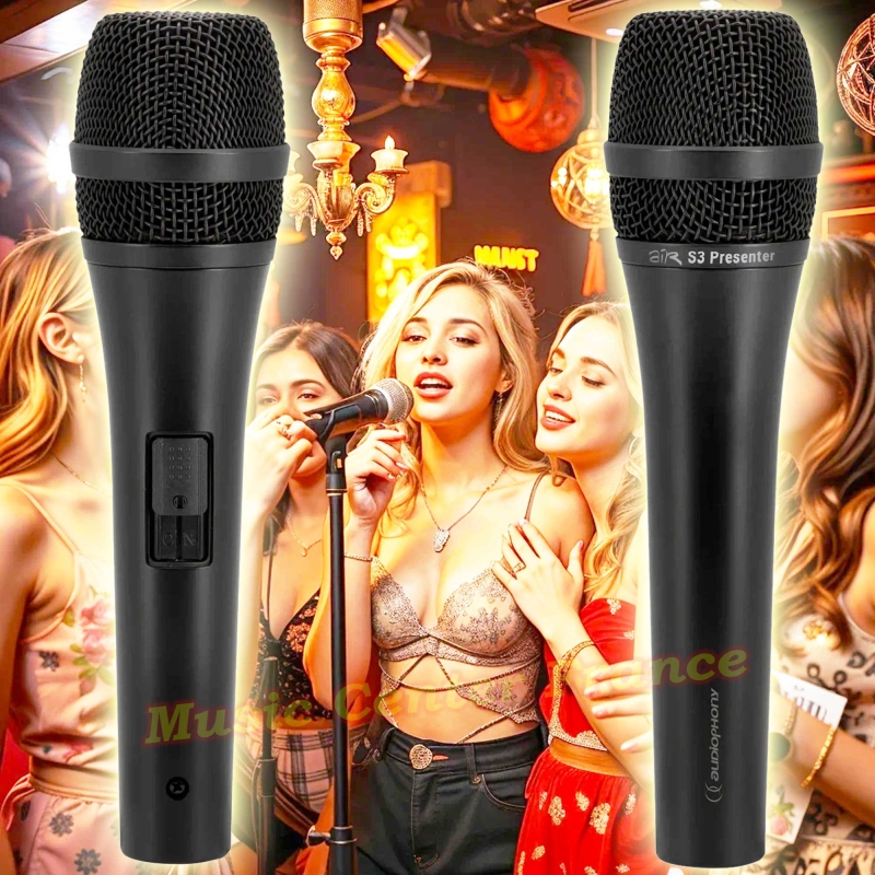 Audiophony Air S3 Presenter micro main dynamique supercardioïde vu4