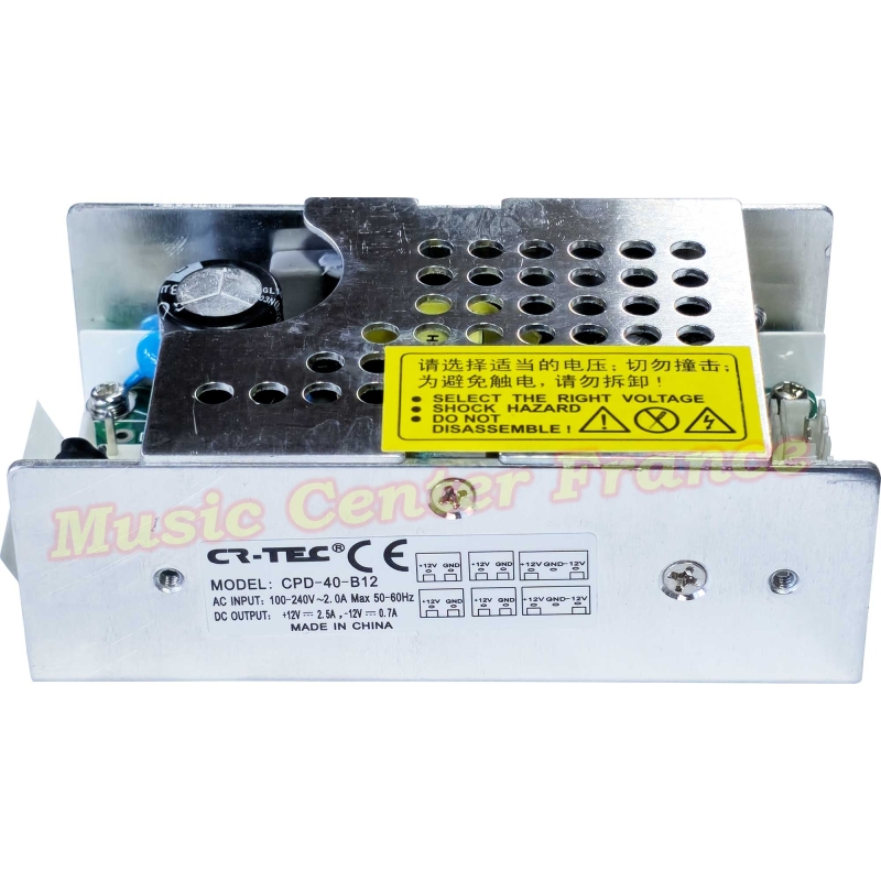 laser JB Systems Smooth Scan Blue alimentation CPD-40-B12 - CRPS-120150DC vue03