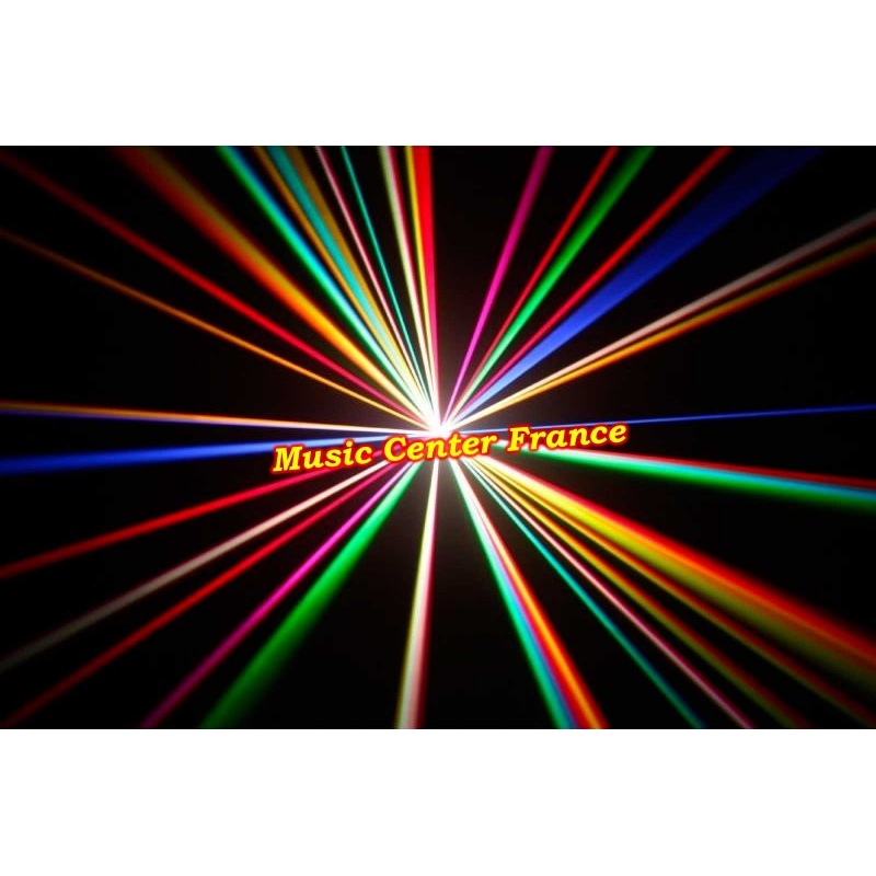 briteq laser 2000 rgb 2 w DMX ILDA effet 2