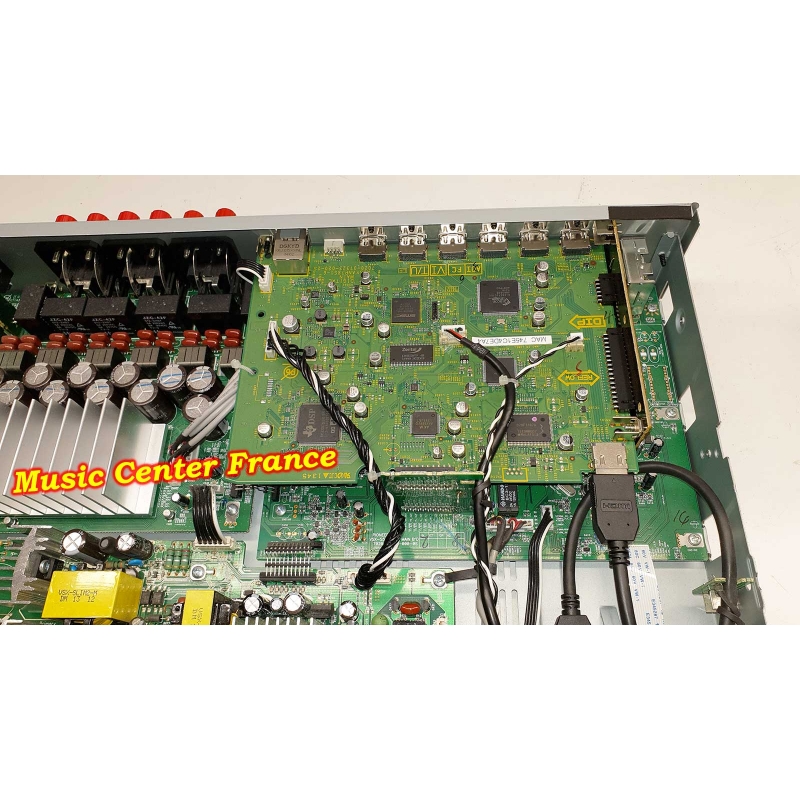 ampli tuner Pioneer VSXS510S VSX-S510S VSX-S510 S vue sur la carte hdmi panne réparation sav