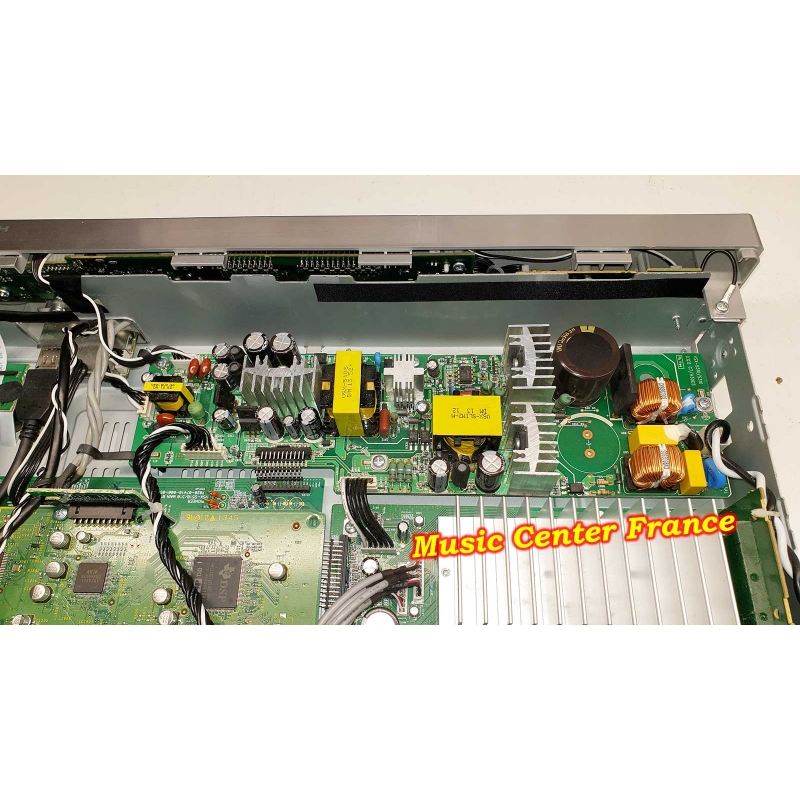 ampli tuner Pioneer VSXS510S VSX-S510S VSX-S510 S vue sur la carte d'alimentation panne réparation sav