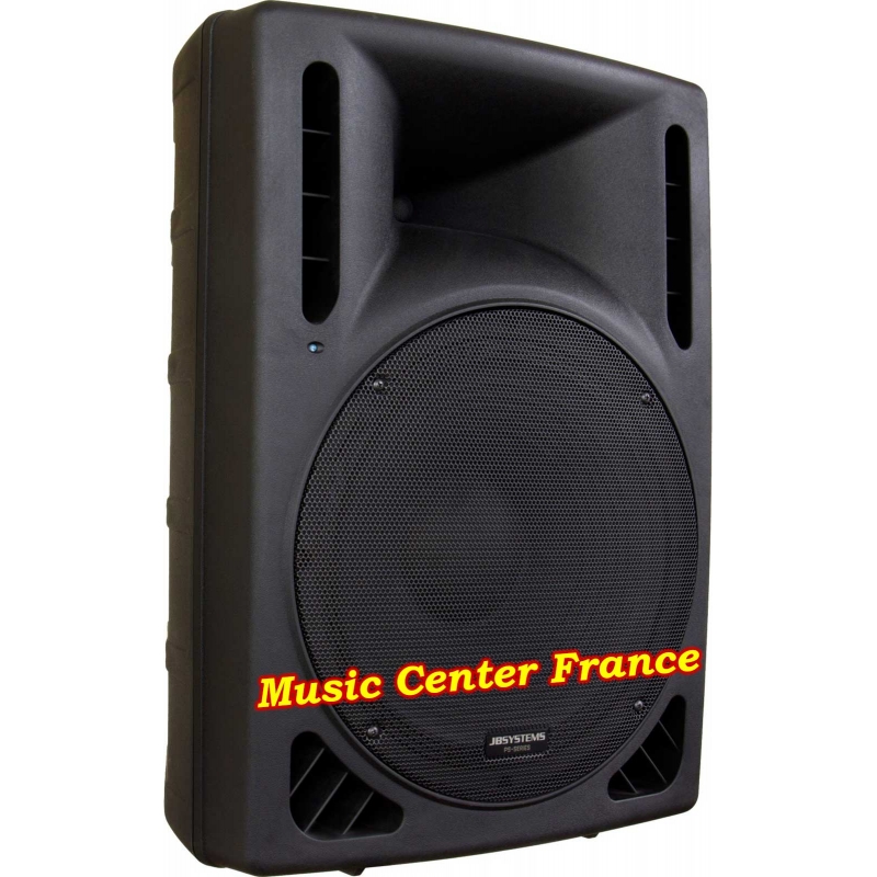 JBSystems JB Systems PSA15 PSA 15 enceinte amplifiée de 38 cm et d'une puissance de 300 w RMS totale - vue de gauche vu2