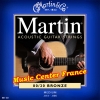 Martin M150 M150F corde de guitare série standard bronze boîte de 6 cordes Music Center France