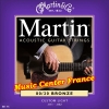 Martin M175 M175F corde de guitare série standard bronze boîte de 6 cordes Music Center France