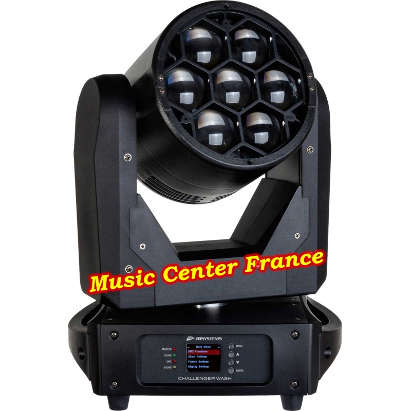 JBSystems JB Systems challenger wash code B05539 5539 off éteint Music Center France