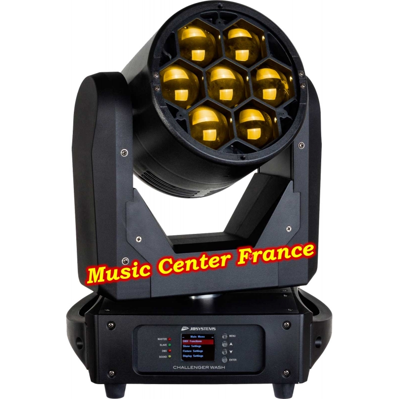 JBSystems JB Systems challenger wash code B05539 5539 yellow jaune Music Center France