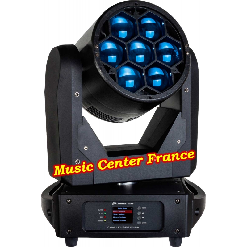 JBSystems JB Systems challenger wash code B05539 5539 blue bleu Music Center France