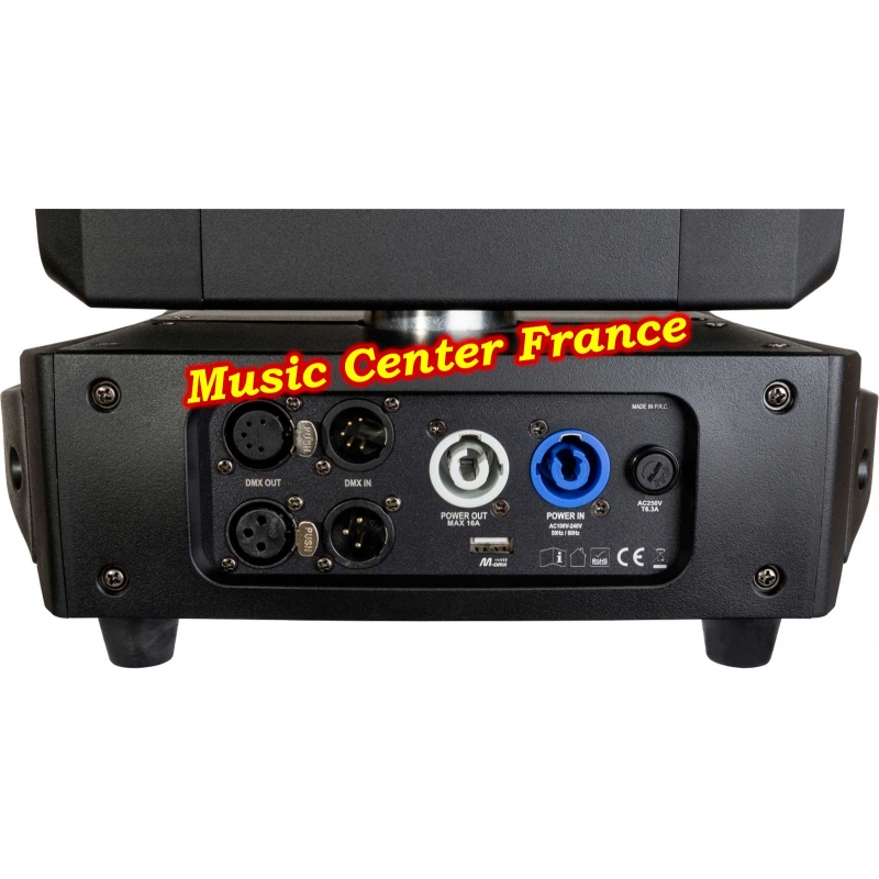JBSystems JB Systems challenger wash code B05539 5539 connectique Music Center France