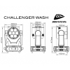 JBSystems JB Systems challenger wash code B05539 5539 dimensions Music Center France