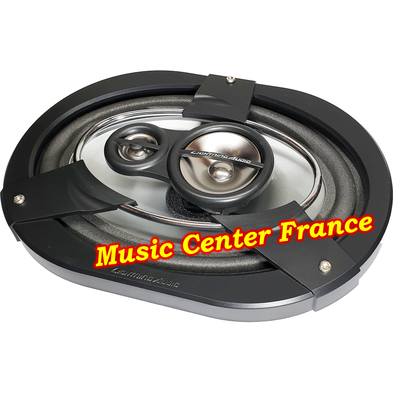 Lightning-Audio B3.69.3 B 3.69.3 Bolt Rockford-Fosgate haut-parleur oval hp vue avec grille