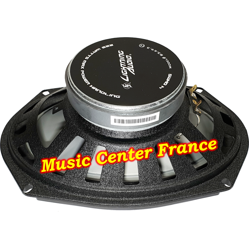 Lightning-Audio B3.69.3 B 3.69.3 Bolt Rockford-Fosgate haut-parleur oval hp vue de l'aimant