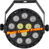 JBSystems JB Systems minipar 12 mini-par 12 rgbw projecteur projo vue de face Music Center France