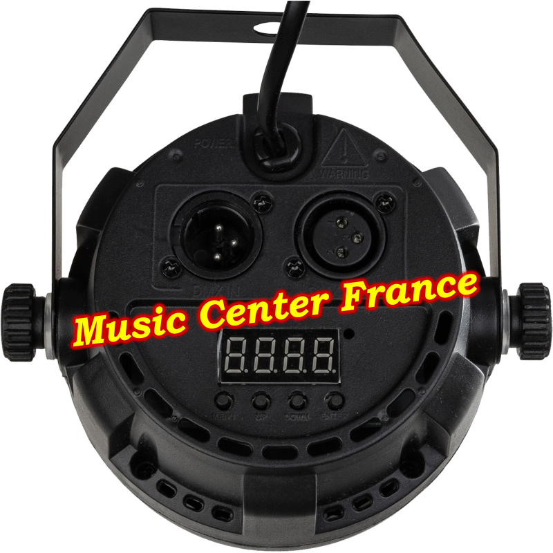 JBSystems JB Systems minipar 12 mini-par 12 rgbw projecteur projo vue de dos dmx Music Center France