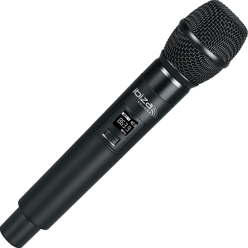 Système 2 microphone MICROS UHF IBIZA - UHF20