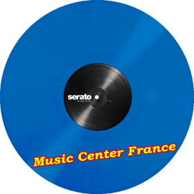 serato disque vinyle encodé couleur bleu SCV-PS-BLU-2 paire disque seul