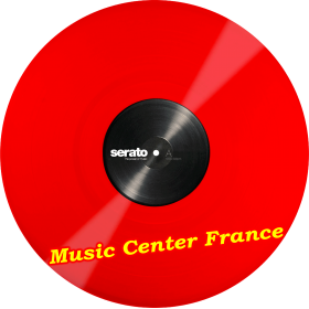 serato disque vinyle encodé couleur rouge SCV-PS-RED-2 paire disque seul