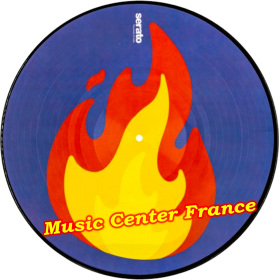 serato disque vinyle encodé emoji flamme flame SCV-PS-EMJ-2 paire disque seul flamme