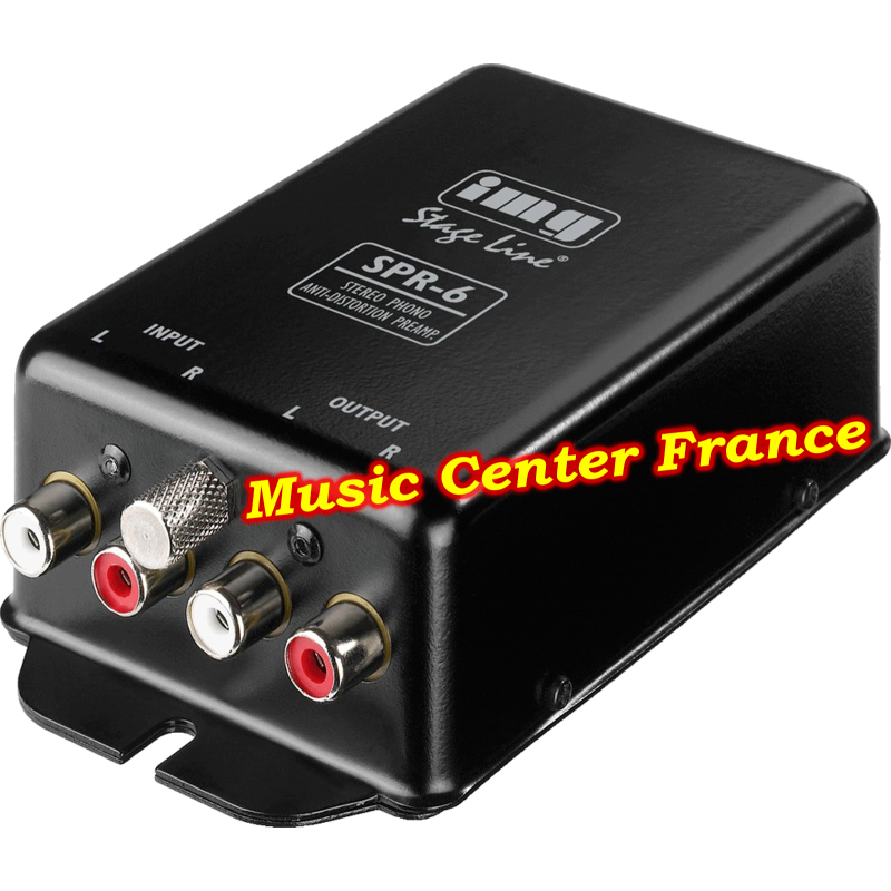 IMG Stage-Line - Monacor : SPR-6 - SPR6 pré-ampli phono pour