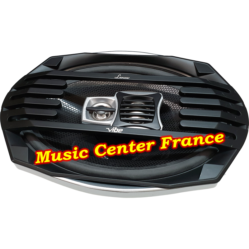 Lanzar Vibe VB693 VB 693 haut-parleur hp ovale 3 voies automobile avec grille Music Center France