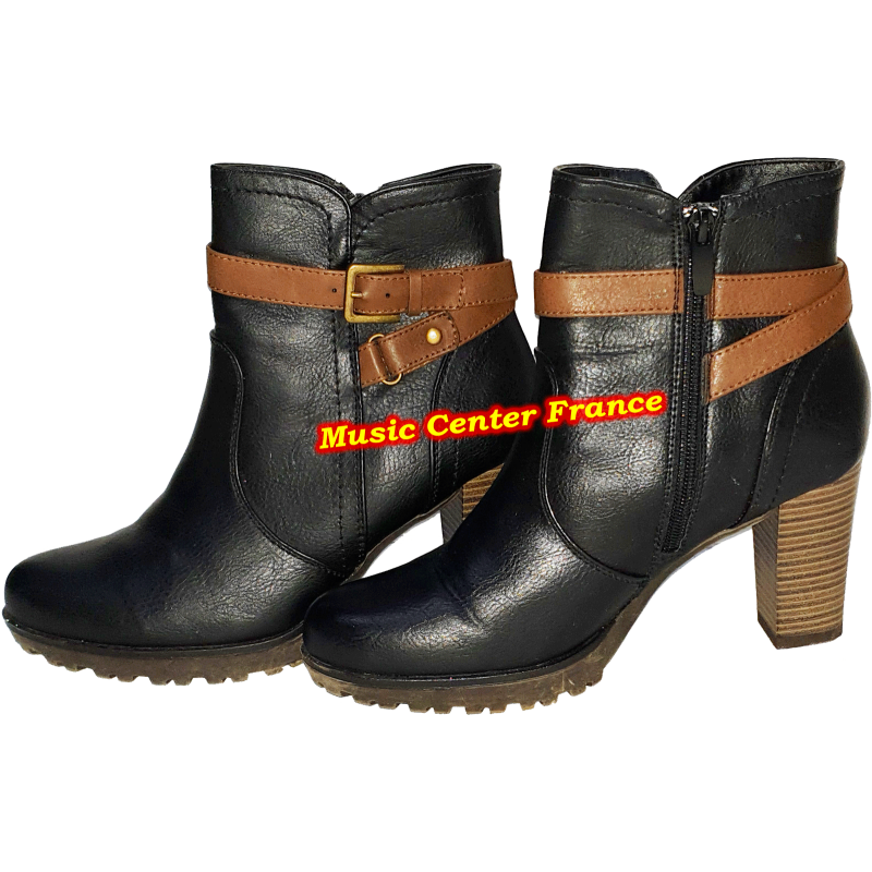 bottines lowboots low boots Young & Cool femme jeune fille pointure 37 vue de droite