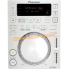 Pioneer CDJ350 CDJ350w CDJ 350 W white blanc blanche platine cd à plat vue top dessus