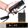 Sennheiser EW-D ME2 set q1-6 q1-q6 micro serre-tête sans fil code 508710 smartphone appli